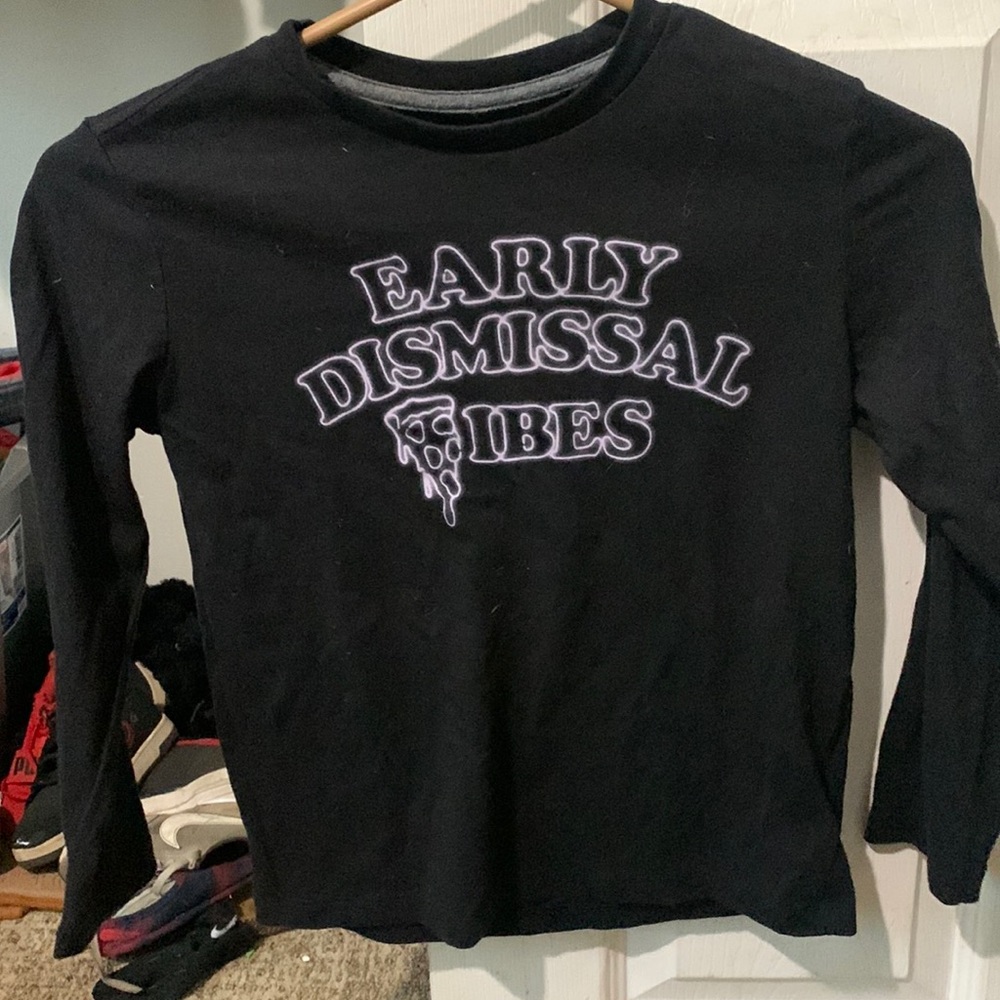 Early dismissal vibes shirt boys 8